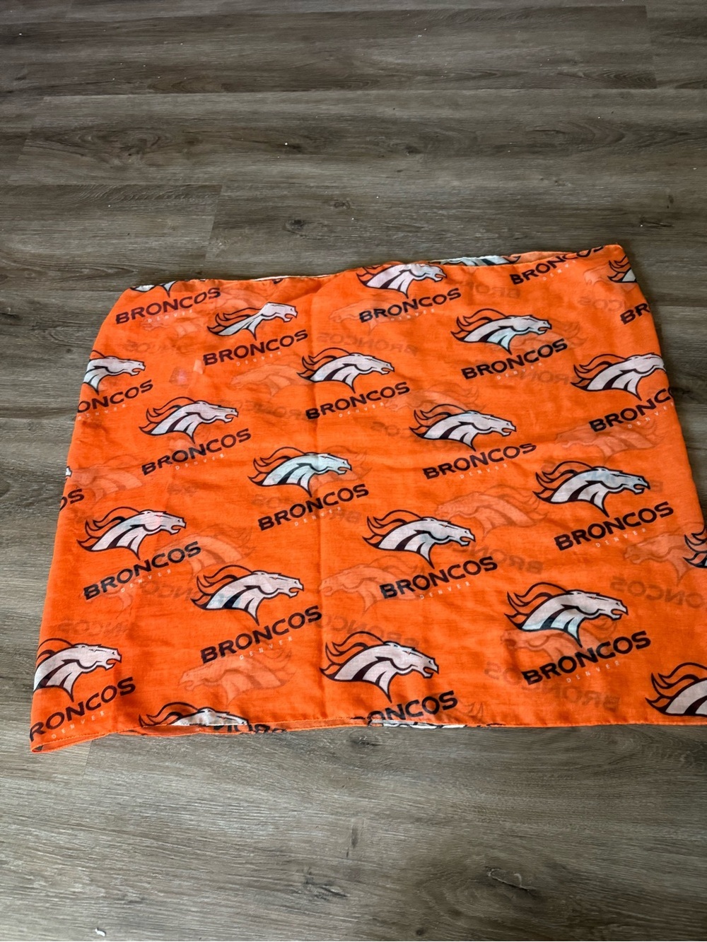Little Earth Productions Denver Broncos Orange Infinity Scarf - Picture 3 of 4